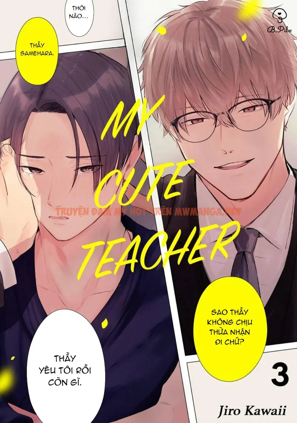 Người Thầy Đáng Yêu Của Tôi - Chapter 3